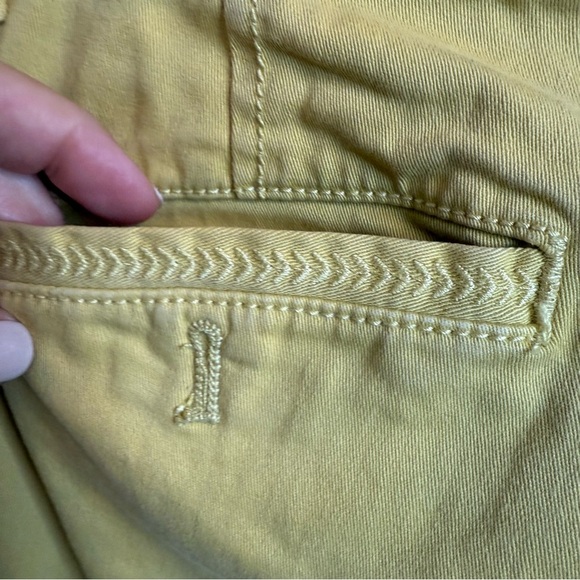Pilcro and the Letterpress | Anthropologie | Hyphen Chinos | Yellow | Sz 29 - Picture 6 of 7